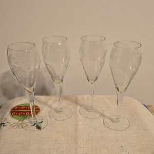 Princess House Champagne Flutes ,item # 598